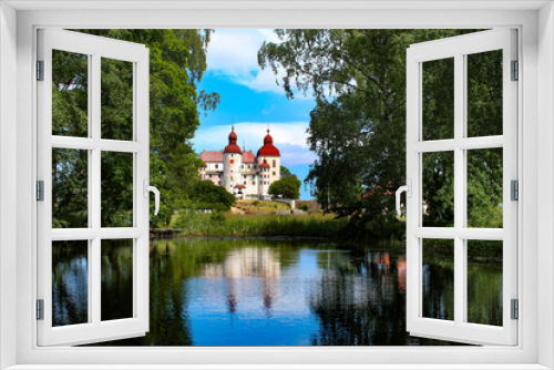 Fototapeta Naklejka Na Ścianę Okno 3D - Lackö slott (Läckö castle) / Sweden