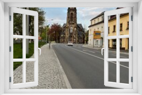Fototapeta Naklejka Na Ścianę Okno 3D - Freiberg, Saxony, Germany, Church