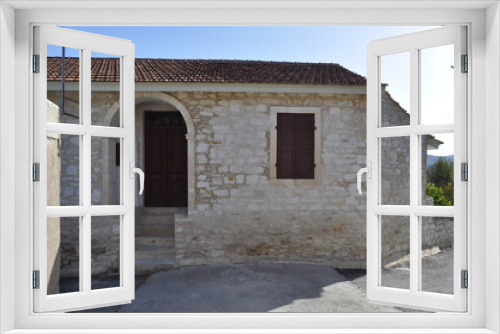 Fototapeta Naklejka Na Ścianę Okno 3D - The beautiful village of Arminou in the province of Paphos, in Cyprus