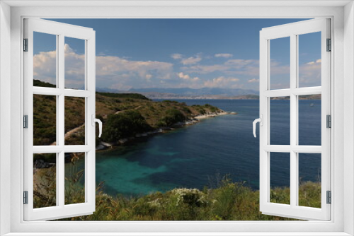 Fototapeta Naklejka Na Ścianę Okno 3D - Corfu YP 046