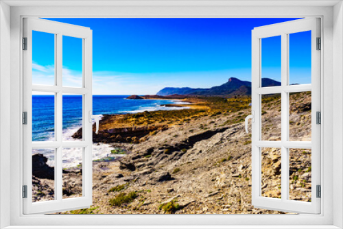 Fototapeta Naklejka Na Ścianę Okno 3D - Sea shore, coast landscape in Spain.