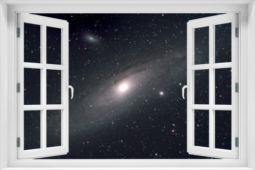 Fototapeta Naklejka Na Ścianę Okno 3D - Galaxie d'Andromède  