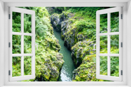 Fototapeta Naklejka Na Ścianę Okno 3D - 宮崎県　高千穂峡の風景
