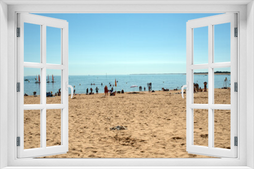 Fototapeta Naklejka Na Ścianę Okno 3D - La plage sur l'île d'Oléron en France