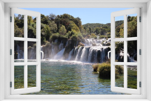 Fototapeta Naklejka Na Ścianę Okno 3D - Krka Parc National,  Croatie