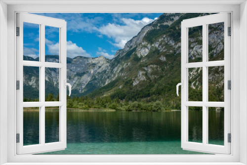 Fototapeta Naklejka Na Ścianę Okno 3D - Bohinjsko jezero - Slowenien	
