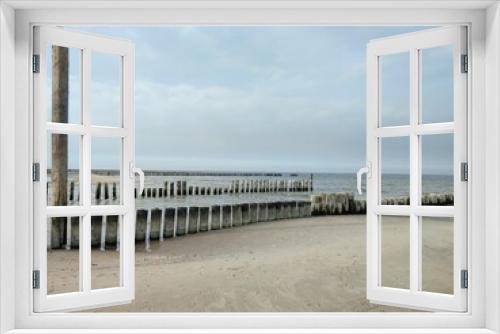 Fototapeta Naklejka Na Ścianę Okno 3D - Polskie plaże
