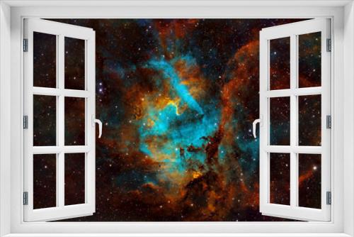 Fototapeta Naklejka Na Ścianę Okno 3D - Lion Nebula