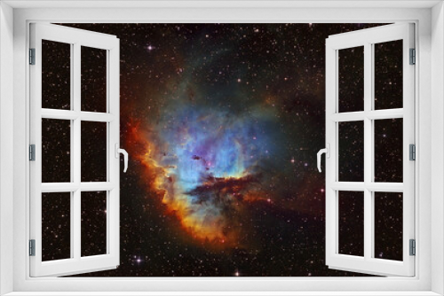 Pacman Nebula SHO Palette