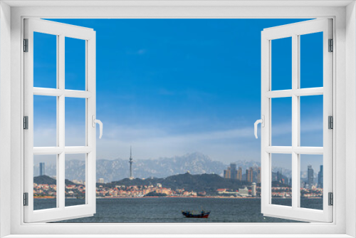 Fototapeta Naklejka Na Ścianę Okno 3D - The beautiful coastline of Qingdao, China
