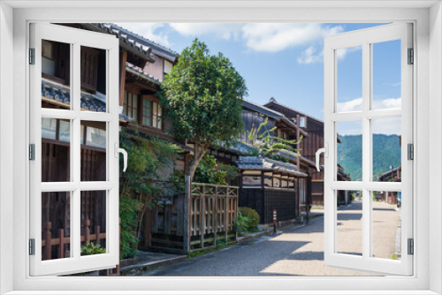 Fototapeta Naklejka Na Ścianę Okno 3D - 関宿の古い町並み（三重県亀山市）