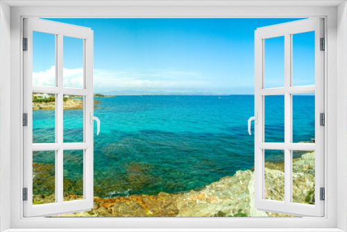 Fototapeta Naklejka Na Ścianę Okno 3D - Esterel Küstenstrasse, Côte d’Azur, Frankreich 