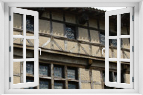 Fototapeta Naklejka Na Ścianę Okno 3D - Architecture traditionnelle du village Médieval de Pérouges