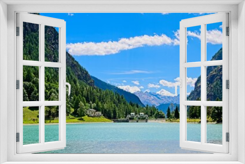 Fototapeta Naklejka Na Ścianę Okno 3D - Italian Alps