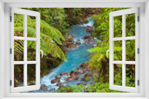 Fototapeta Naklejka Na Ścianę Okno 3D - Small stream or creek, Costa Rica