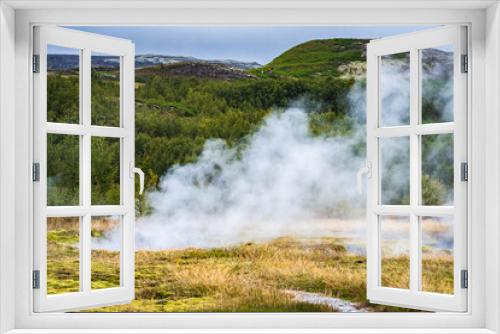 Fototapeta Naklejka Na Ścianę Okno 3D - Geysirs at The Golden Circle (Iceland)