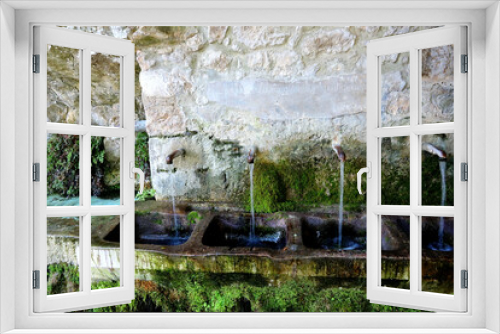 Fototapeta Naklejka Na Ścianę Okno 3D - Duilhac sous Peyrepetuse Village of France
