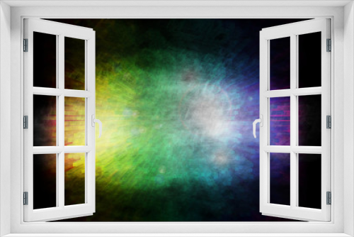 Fototapeta Naklejka Na Ścianę Okno 3D - Colorful Equalizer look background