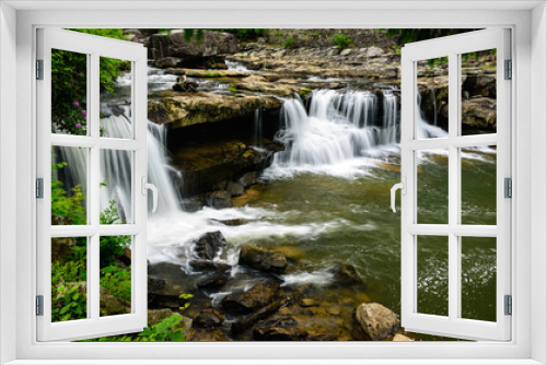 Fototapeta Naklejka Na Ścianę Okno 3D - Glade Creek, West Virginia