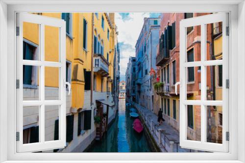 Fototapeta Naklejka Na Ścianę Okno 3D - Venice, old town, architecture, colorful, artistic