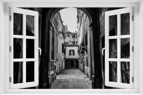 Fototapeta Naklejka Na Ścianę Okno 3D - Venice, old town, Architecture, 