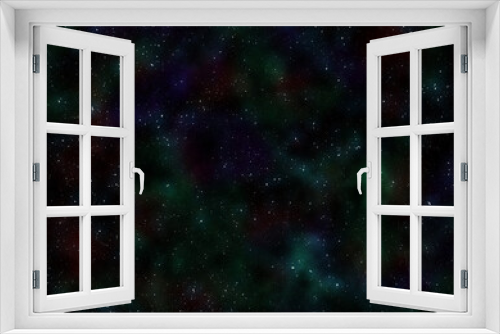 Fototapeta Naklejka Na Ścianę Okno 3D - fond galaxie sombre