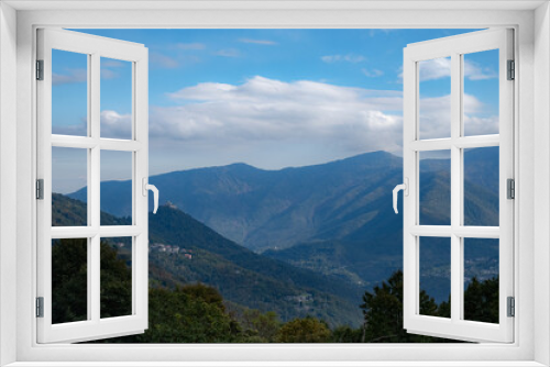 Fototapeta Naklejka Na Ścianę Okno 3D - Veduta sulle Valli di Lanzo