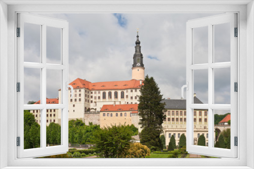 Fototapeta Naklejka Na Ścianę Okno 3D - Schloss Weesenstein