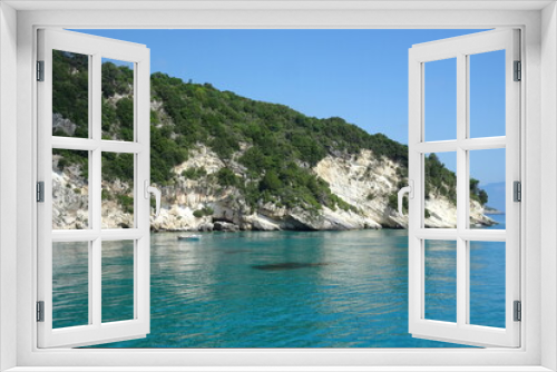 Fototapeta Naklejka Na Ścianę Okno 3D - Zakynthos Landscape Coast - Greek Island