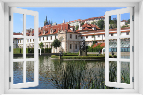 Fototapeta Naklejka Na Ścianę Okno 3D - The Wallenstein Garden in Prague, Czech Republic.