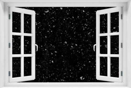 Fototapeta Naklejka Na Ścianę Okno 3D - white dots on black background, black and white texture 