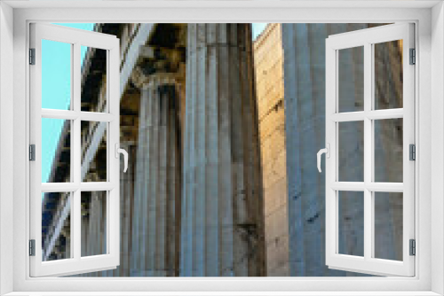 Fototapeta Naklejka Na Ścianę Okno 3D - Ruins in Athens, Greece