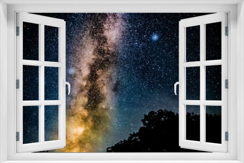 Fototapeta Naklejka Na Ścianę Okno 3D - Milkyway Galaxy