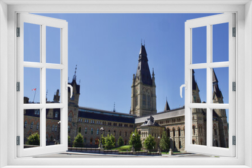 Fototapeta Naklejka Na Ścianę Okno 3D - Parliament of Canada West Block