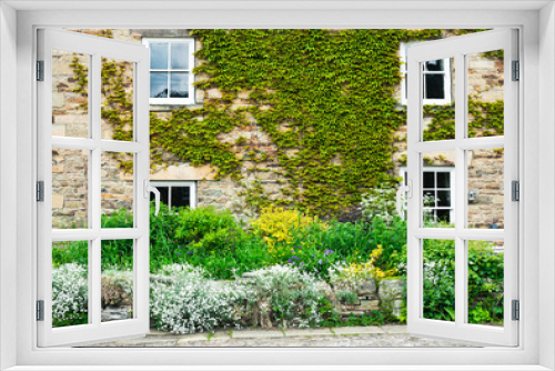Fototapeta Naklejka Na Ścianę Okno 3D - Cottage garden