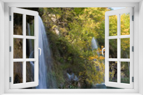Fototapeta Naklejka Na Ścianę Okno 3D - Wasserfall Plitvicer Seen