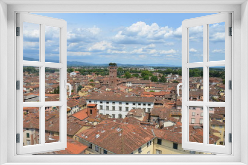 Houses in Lucca, Tuscany