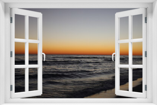 Fototapeta Naklejka Na Ścianę Okno 3D - Sunsets and Silhouettes Florida Coastline Inlet Beach 