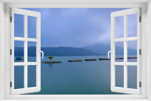 Fototapeta Naklejka Na Ścianę Okno 3D -  Sun Moon Lake National Scenic Area, Yuchi Township, Nantou County, Taiwan