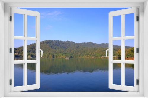 Fototapeta Naklejka Na Ścianę Okno 3D - Sun Moon Lake National Scenic Area, Yuchi Township, Nantou County, Taiwan