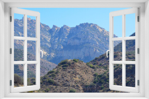 Fototapeta Naklejka Na Ścianę Okno 3D - Sespe Wilderness, Los Padres National Forest