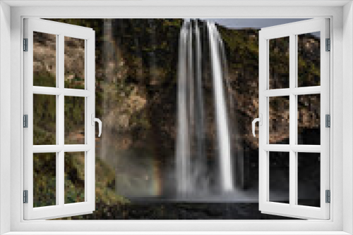 Fototapeta Naklejka Na Ścianę Okno 3D - waterfall in Iceland