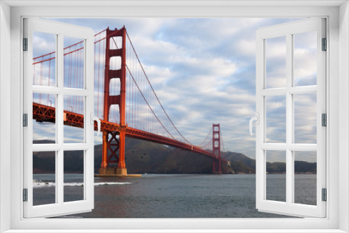 Fototapeta Naklejka Na Ścianę Okno 3D - Golden Gate Bridge - San Francisco