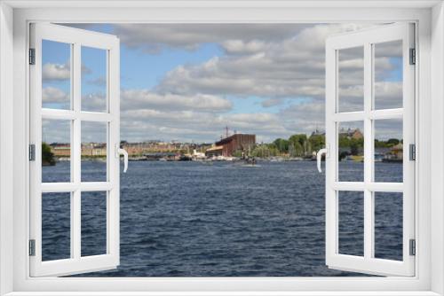 Fototapeta Naklejka Na Ścianę Okno 3D - View of Djurgården in Stockholm, Sweden