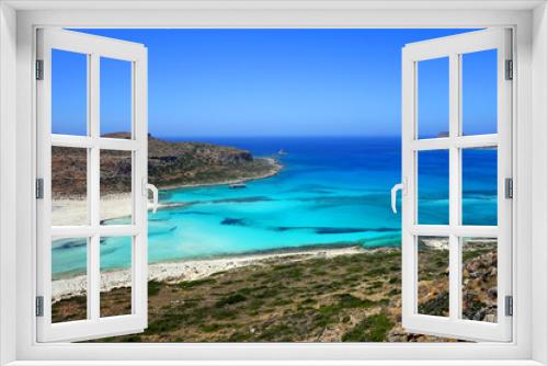 Fototapeta Naklejka Na Ścianę Okno 3D - Plage de Balos en Crète