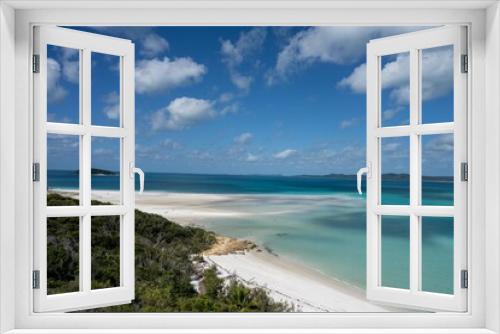 Fototapeta Naklejka Na Ścianę Okno 3D - tropical island white sand beach on the ocean