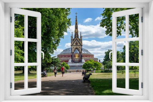 Fototapeta Naklejka Na Ścianę Okno 3D - The Albert Memorial - Kensington Gardens, London, UK.