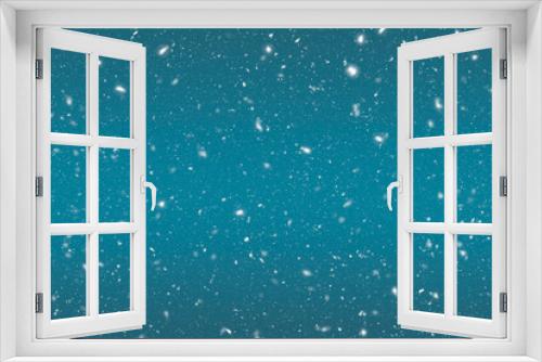 Fototapeta Naklejka Na Ścianę Okno 3D - Beautiful Abstract Snowy Christmas Background. 3d illustration