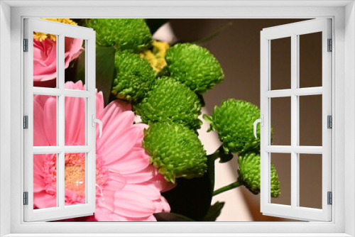 Fototapeta Naklejka Na Ścianę Okno 3D - Wonderful diverse colorful flowers - closeup