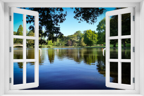 Fototapeta Naklejka Na Ścianę Okno 3D - Park Kearsney Abbey Gardens